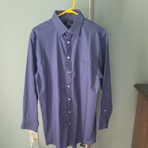 Men's Blue Dress Shirt